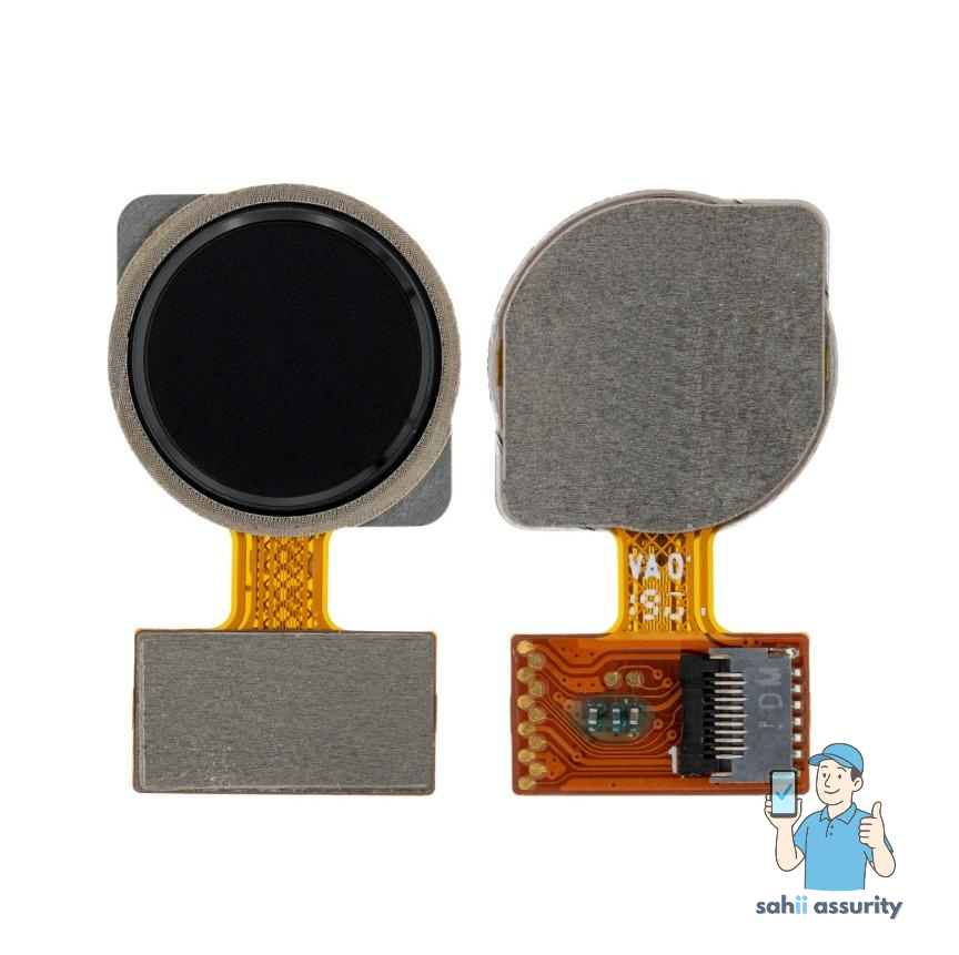 Fingerprint Sensor with Flex Cable for Xiaomi Redmi Note 7 Pro Black